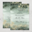 Search for jade green wedding invitations Watercolor