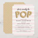 Search for ready to pop baby shower invitations Stripes