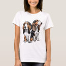 Search for basset hound tshirts Canine