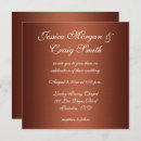Search for copper wedding invitations Calligraphy