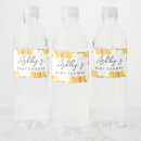 Search for bee water bottle labels Watercolor