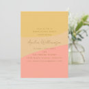 Search for peach graduation invitations Modern
