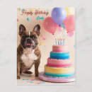 Search for funny french birthday cards Puppy