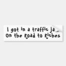 Search for jam bumper stickers Traffic