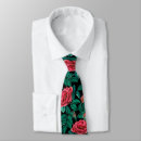 Search for red black and green ties Flowers