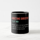 Search for funny marketing mugs Director