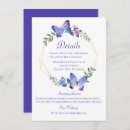Search for blue butterfly wedding invitations Floral