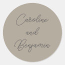 Search for bride and groom initials stickers Stylish