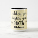 Search for happy 100th birthday mugs Modern