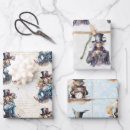 Search for mad hatter wrapping paper Tea party