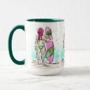 Search for surfer girl mugs Beach