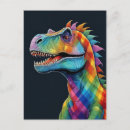 Search for dinosaur kids postcards Rainbow