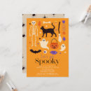 Search for orange halloween invitations Ghost