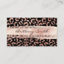 Search for leopard pattern business cards Safari