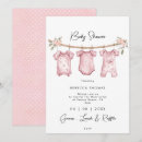 Search for baby clothes invitations Modern