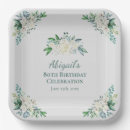 Search for 65th birthday plates Flowers
