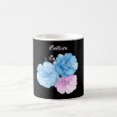 Search for pink and blue floral mugs Feminine