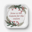 Search for christian christmas paper plates Inspirational
