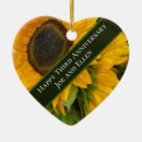 Search for sunflower christmas tree decorations Keepsake