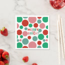 Search for christmas table napkins Typography