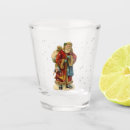 Search for santa claus shot glasses Vintage