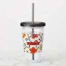 Search for floral tumblers Initials