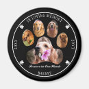 Search for pet memorial magnets Dog