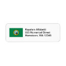 Search for washington return address labels Usa
