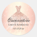 Search for 15th birthday party stickers Rose gold
