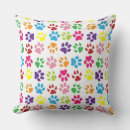 Search for paw print cushions Fun