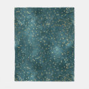 Search for teal and gold blankets Green