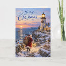 Search for sunset christmas cards Santa claus