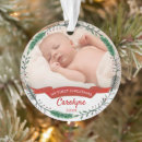 Search for baby first christmas festive