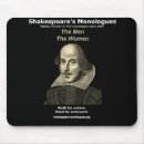 Search for acting mousepads Shakespeare