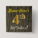 Search for 4th birthday badges 4 years old