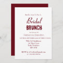Search for bridal brunch invitations Modern