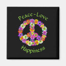 Search for peace sign magnets Hippie