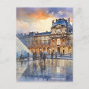 Search for louvre museum postcards Paris