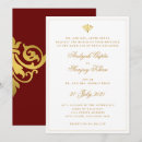 Search for red wedding invitations Gold