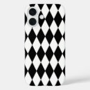 Search for black white diamond pattern iphone cases Classic
