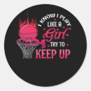 Search for playing basketball stickers Bball