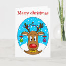 Search for rudolf christmas cards Cute