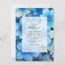 Search for shades of blue invitations Watercolor