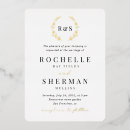 Search for bride groom monogram invitations Rustic