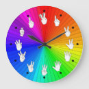 Search for sign language clocks Rainbow