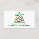 Search for ironing business cards Laundry