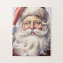 Search for vintage santa puzzles Traditional