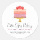 Search for modern bakery stickers Cake