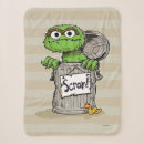 Search for oscar the grouch blankets Seasame st