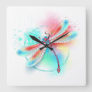 Search for bright colors clocks Watercolor